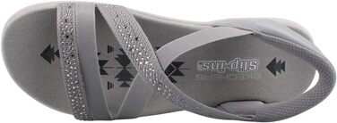 Сандалі Skechers Damen 163574-nvy, сірі, 39 EU - жіночі літні босоніжки