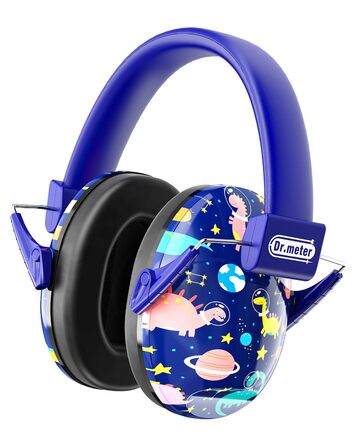 Навушники для захисту від шуму Dr.meter для дітей, блакитні. Ідеально підходять для дітей з аутизмом, для повсякденного використання, спорту та заходів.