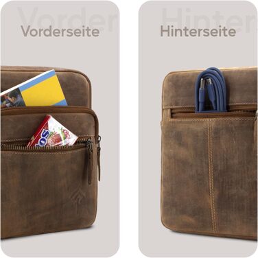 Чоловіча сумка через плече JOREY з натуральної шкіри, Camel (для бізнесу, роботи, подорожей)