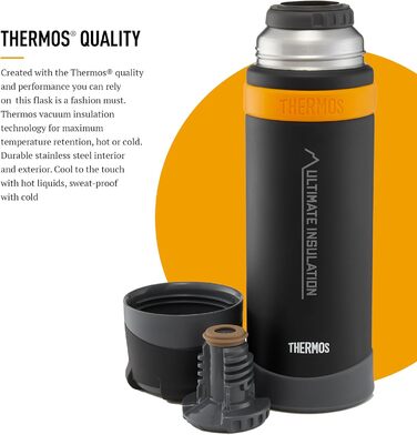 Термос Ultimative MK II вакуумна ізольована пляшка - 500 мл (колір: коричневий, матовий чорний)