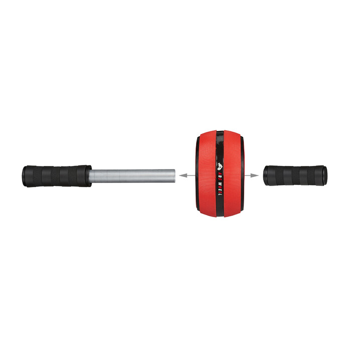 Relaxdays Abdominal Roller with Knee Pad