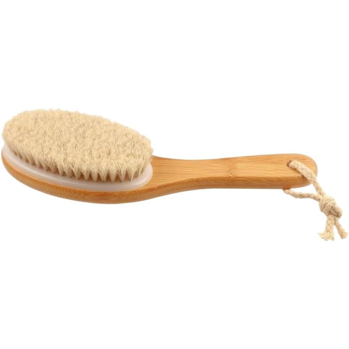 Horsehair bath brushes, wooden shower brushes, women's, men's bath brushes, back scrubbers for the shower