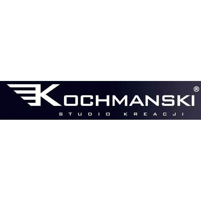 Чоловічий шкіряний гаманець Kochmanski, чорний, горизонтальний, на кнопці, 9 відділень