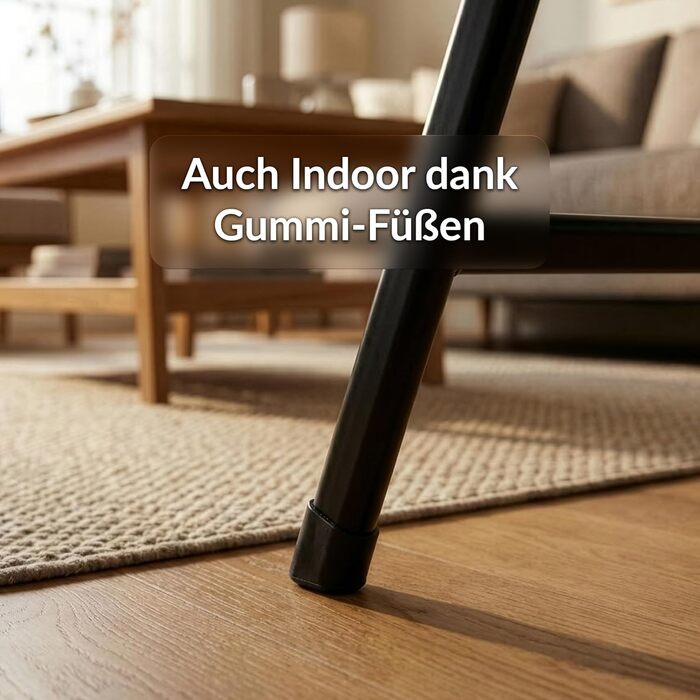 Складаний стіл Floordirekt Kobe для буфета, саду, тераси, балкона та кемпінгу - 183x76 см