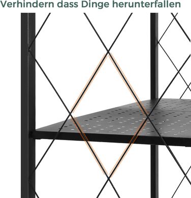 Deanic 5-Tier Folding Heavy Duty Shelf