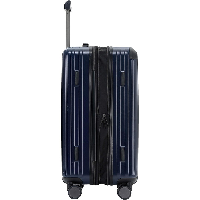 Замок для валізи TSA, набір валіз, дорожній набір, валіза з жорстким корпусом (темно-синій, великий кофр)