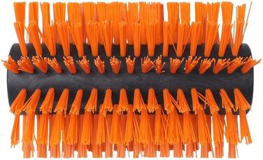 WORX WG441E.9 20V Cordless Multi-Brush - multifunctional surface brush for cleaning stone & wood surfaces & weed removal - integrated water connection - PowerShare compatible - without battery & charger (stiff brush for stone/concrete surfaces)
