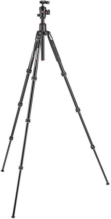 Штатив Manfrotto Befree GT XPRO з алюмінієвою ніжкою та кульковою головкою 496, Twist Lock, для DSLR та беззеркальних камер