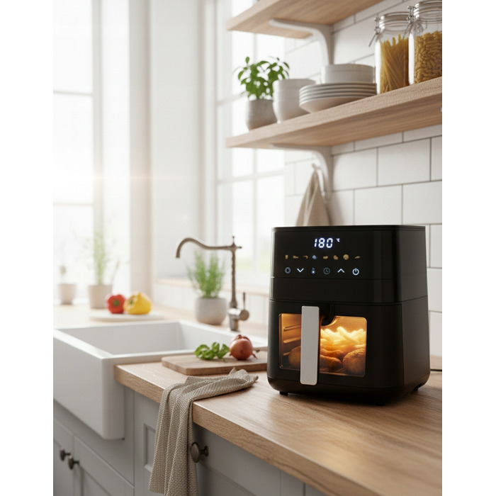 Аерофритюрниця AirDweller ADTJF4 2000 Вт, 6 л