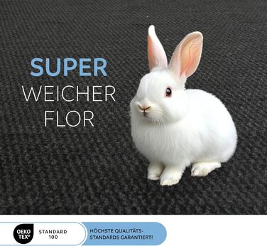 DOMOPRIMA Commercial Grade Entrance Mat - 90x150cm - Non-Slip, Weatherproof, Washable Entrance Mat for Indoor/Outdoor Use