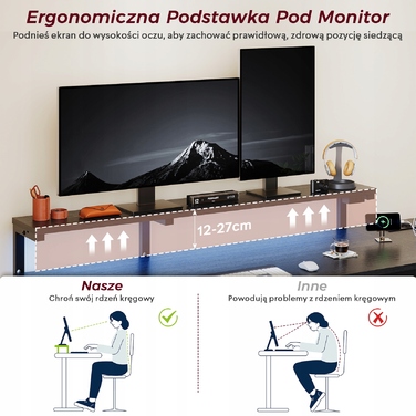 Ігровий стіл HOMALL, 139 x 75 x 50 см