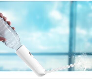 BIGCOW Portable Bidet with 3 Spray Modes | Electric Bidet Toilet Sprayer | IPX7 Waterproof & Pressure Regulation | for Gentle Personal Hygiene, Postpartum Recovery, and Sensitive Skin Areas (ES002, White)