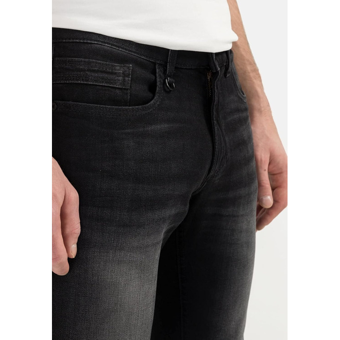 Джинси чоловічі camel active Slim Fit Raw Denim, чорний (Asphalt - 88), 40W 32L