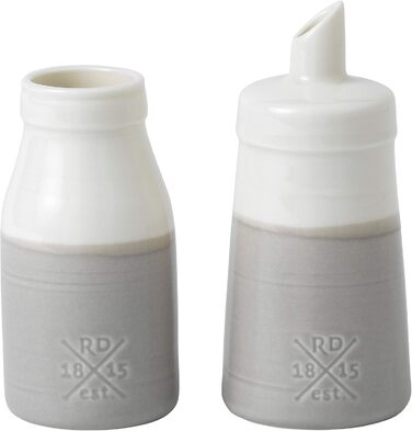Royal Doulton 40032922 Sugar/Milk Set Coffee Studio, Grey, Porcelain
