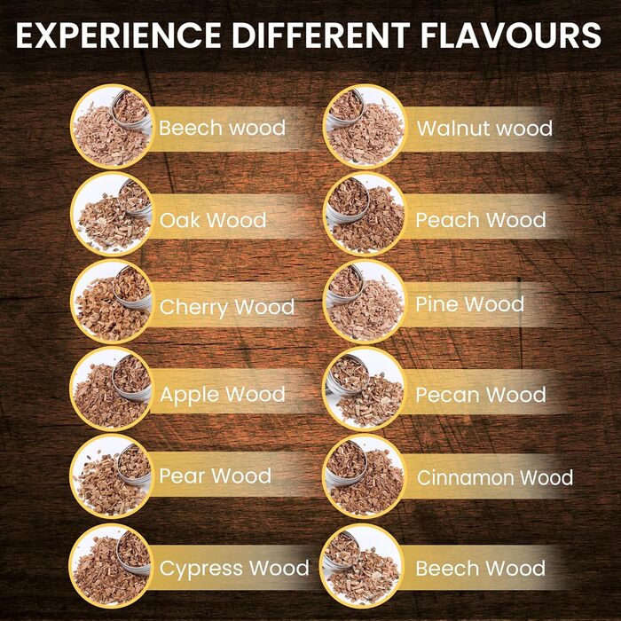 Тріски для коктейльного смокера, 12 смаків, натуральні тріски для приготування напоїв, Bourbon, Whiskey, кулінарні тріски, подарунок для чоловіка