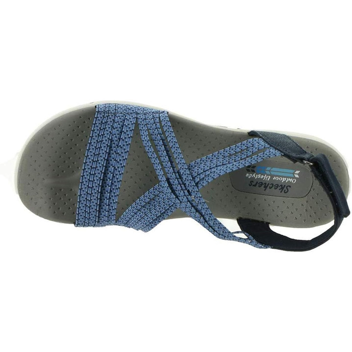 Сандалі жіночі Skechers Reggae Tasse – Oh,snap! спортивні (41 EU, темно-сині)