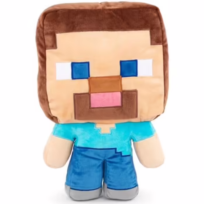 Дитяча подушка HALANTEX Minecraft у формі Стіва, 40 см
