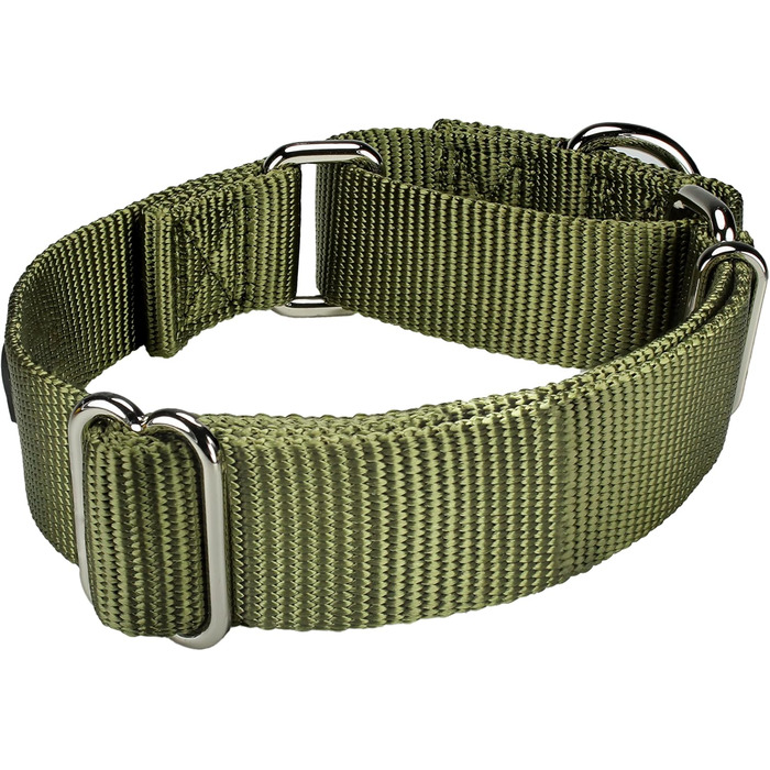 Нашийник для собак Mikivery Marraht Military Green, 35.5-53 см