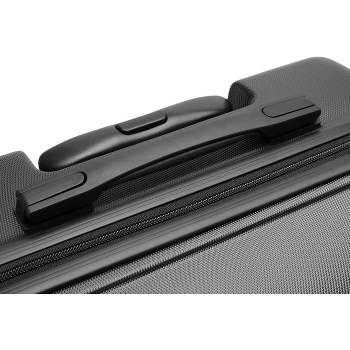 Чохол-валіза KONO, 75 см, сірий: велика валіза на 90 літрів з TSA замком та 4 колесами
