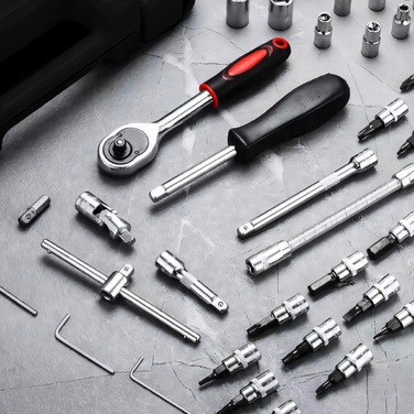 Набір торцевих ключів та біт Torx, 108 предметів, у кейсі