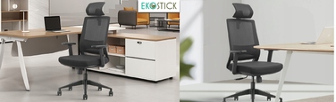 Ергономічне обертове крісло EkoStick, 130 x 67 x 62 см