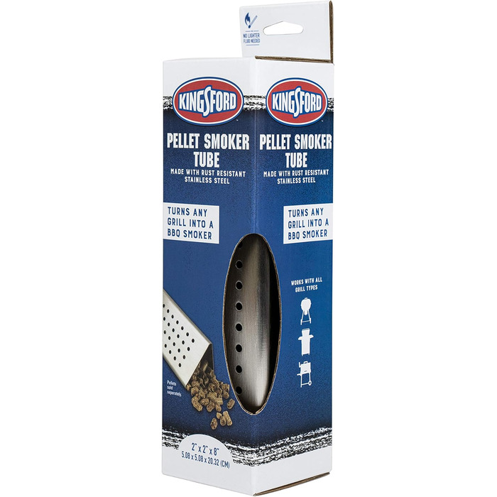Kingsford Stainless Steel Smoker Box for Grill | Smoker Box for All Grills | Durable Grill Accessory | Easy Way to Turn Any Grill into a BBQ Smoker (Triangle)