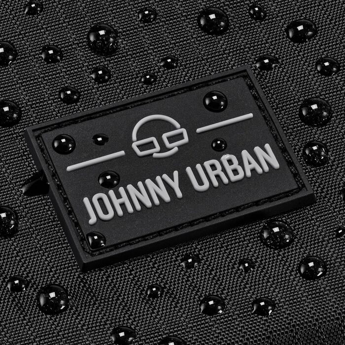 Чоловіча та жіноча сумка через плече Johnny Urban Jayden - маленька кросбоді сумка для фестивалів, відпочинку, подорожей. Стильна слінгова сумка, спортивна кишеня для телефону, водонепроникна (чорна)