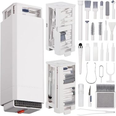 Набір для чищення 32 в 1 з щіткою: багатофункціональні аксесуари для чищення електроніки (AirPods, клавіатури, ноутбуки, телефони, навушники)