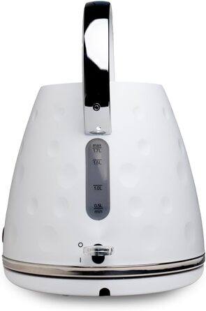 Електричний чайник Eldom C245SB, 1.7 л, 2000W, білий, з поворотним підставою