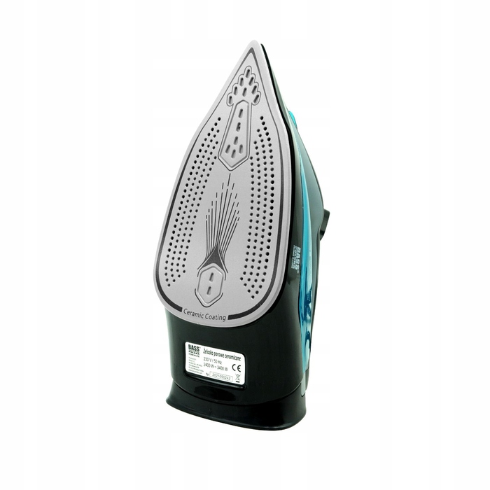 Парова праска Strażak 3400W з керамічною підошвою, 9в1, anti CALC drop