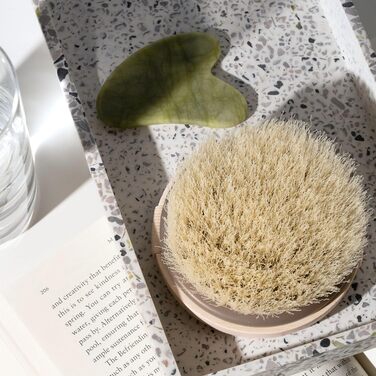 Еко-щітка для сухого скрабу тіла Ecotools Detoxify & Smooth, рожева