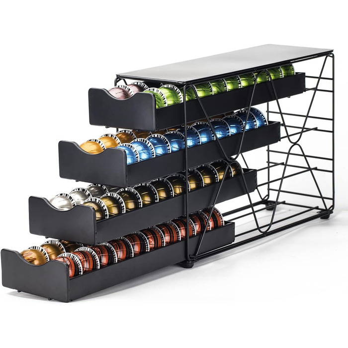 Організатор для капсул Nespresso Vertuo Line від Bagoo - 4 яруси