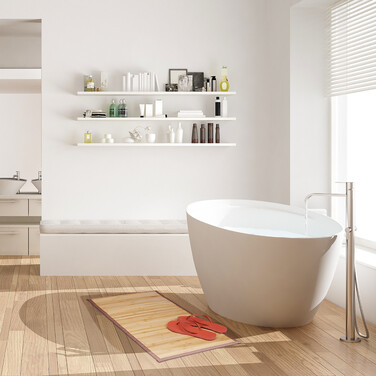 Relaxdays Bamboo Mat Natural