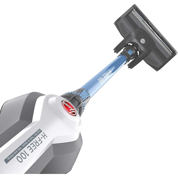 Пилголом Hoover HF122PTA011, вузький, сірий/блакитний