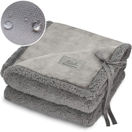 Водонепроникний коврик для собак 150x160 см | Працює | Коврик для домашніх тварин для подорожей, авто, дивану або дивана | Зовнішній коврик для собак, коврик для відпочинку, портативний (100x150 см)