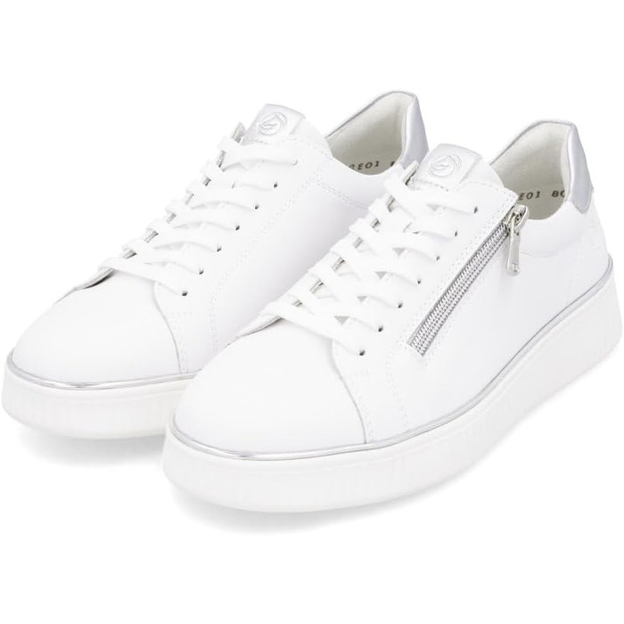 Жіночі кросівки Remonte D2E01 - білі, напівчеревики, з м'якою устілкою, 39 розмір