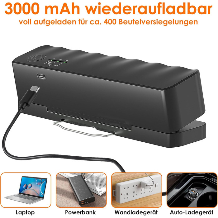 Портативний фольгозварювач Rawhui Mini з 5 режимами - для пакування чіпсів та снеків