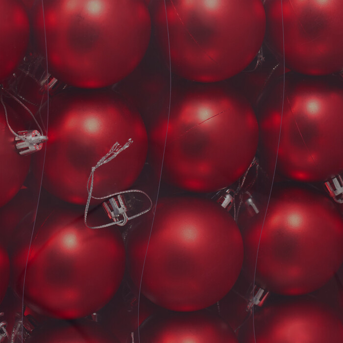 Relaxdays Set of 100 Christmas Baubles