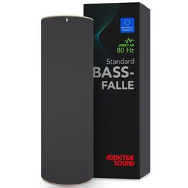 Бас-пастка Addictive Sound Bassfalle Rund Standard для студії, акустична панель зі спеціалізованою вовною (80-210 Гц), графіт, 98 см