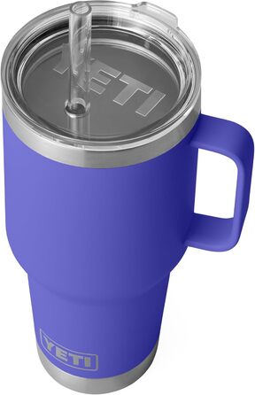 YETI Rambler 35 oz Stainless Steel Vacuum Insulated Straw Mug - Ultra Marine Violet
