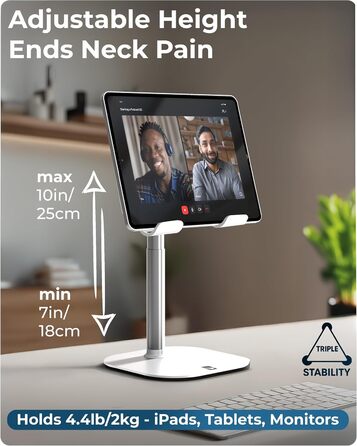 Тримач-підставка для планшета COOPER Tablet Holder Stand, чорний (Frost White)