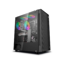 Корпус Deepcool MATREXX 55 MESH Midi Tower, чорний