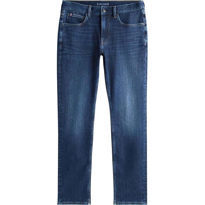 Джинси чоловічі Tommy Hilfiger Denton Straight, темно-синій денім, 34W/32L