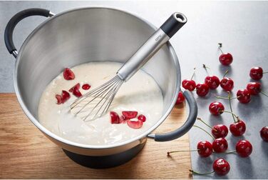 Віночок кухонний GEFU PRIMELINE спіральний, нейлон, 29.5 см (сріблястий) - для антипригарного посуду