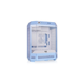 Корпус для ПК Thermaltake The Tower 600 Mid Tower, приховані роз'єми, Hydrangea Blue