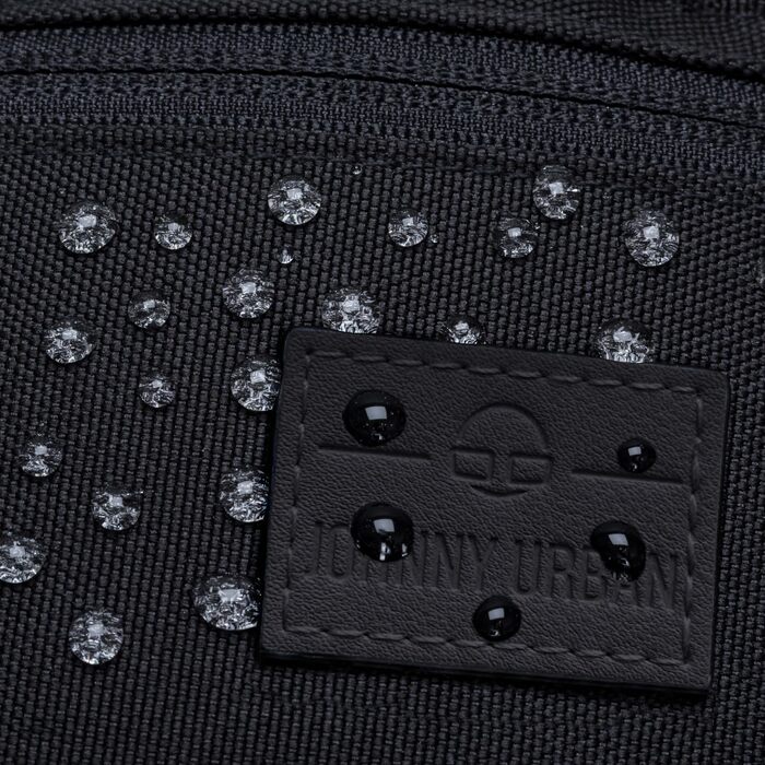 JOHNNY URBAN: поясна сумка (бананка) Erik Small - чорна, водонепроникна, для чоловіків та жінок, стильна нагрудна сумка для фестивалів