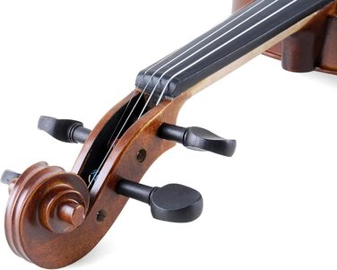 Скрипка Aileen Geige Kinder 4/4 для дітей та початківців, набір для дорослих з запатентованими наклейками на гриф