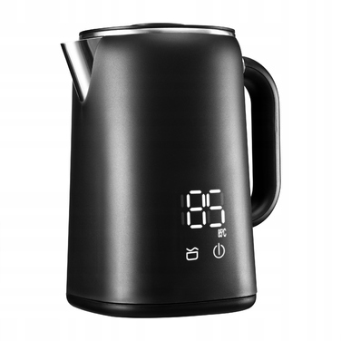 Електричний чайник Lehmann Aqua Black 20, 1500 Вт, 1,7 л, чорний