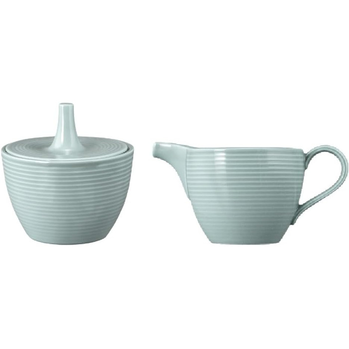 Seltmann Weiden Beat Arktisblau Sugar Bowl + Milk Jug 2-Piece Set
