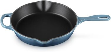 Le Creuset Signature висока сковорода-сотейник з чавуну, для всіх типів плит та духовок, 26 см, 2 л, колір Chambray